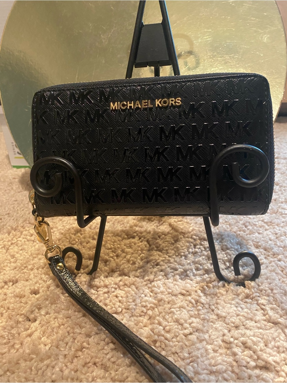 Michael Kors Jet Set Embossed Continental Wallet